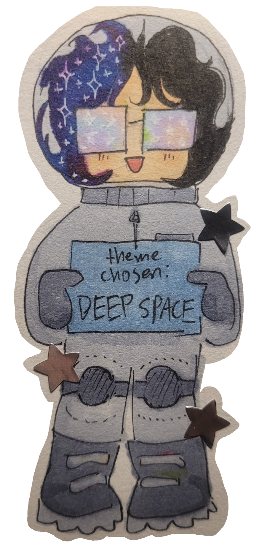 THEME CHOSEN: deep space
