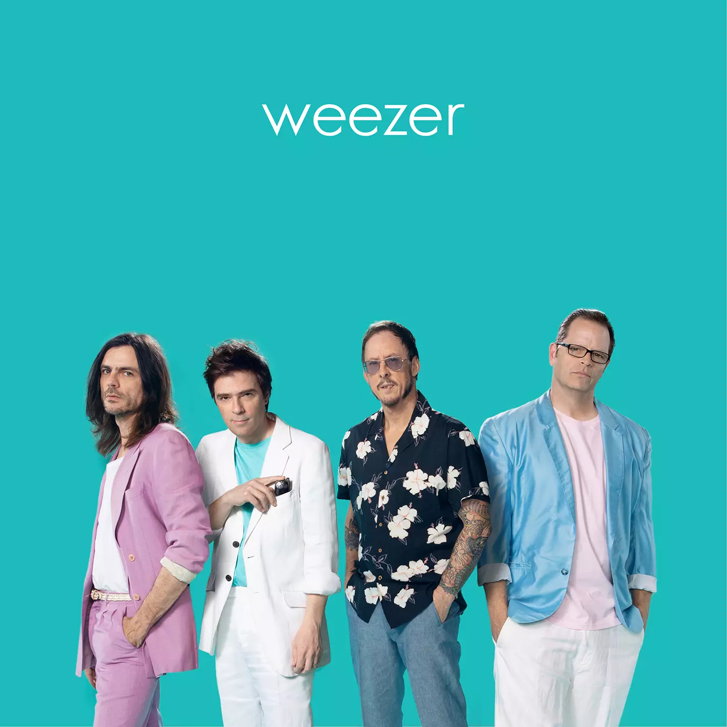 Teal Album by Weezer album cover